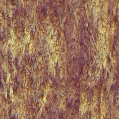 Seamless texture hanging down worn-out ripped rags cloth or paper