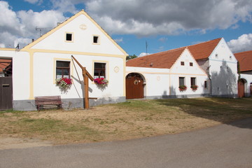 Fototapeta na wymiar Das historische Dorf Holasovice
