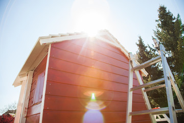 Wooden Cottage Ladder