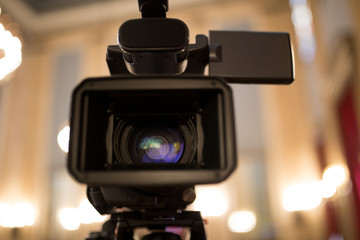 video camera isolated