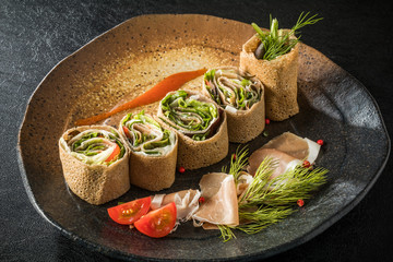 ガレット　フランス料理　 gullet buckwheat flour