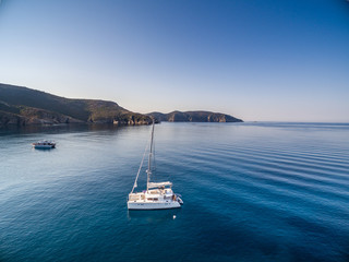 Plage d'Arone from above