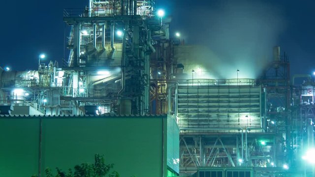 Night Factory Time-lapse #007