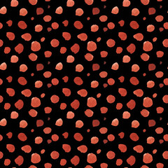 Hand drawn watercolor seamless pattern background. Isolated on white background. Stains on a dark background.