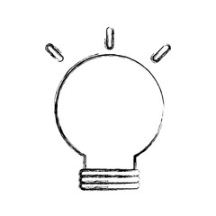 bulb light isolated icon vector illustration design