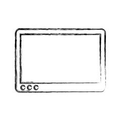 tablet device isolated icon vector illustration design