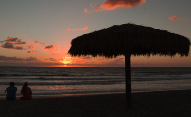 Palapa Beach Sunset