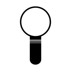 magnifying glass isolated icon vector illustration design