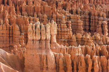 Close-up of Rock Formations at Bryce Canyon