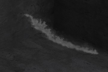 realistic 3d render of spiderweb