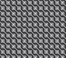 Geometric vector pattern repeat. graphic clean design for fabric, event, etc. pattern is on swatches panel