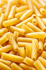 Pasta full frame. Elicodali Italian pasta background texture