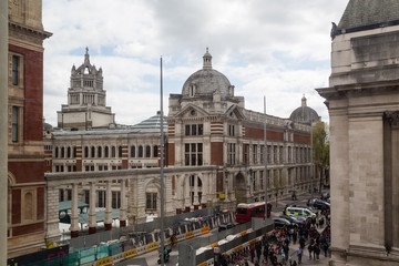 Different buildings of the city of London