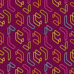 Simple geometric seamless pattern