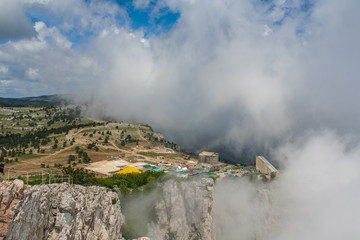 Fototapeta premium The top of the mountain Ai-Petri