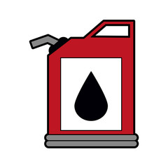 cannister oil industry related icon image vector illustration design 