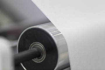 production on paper roll machine