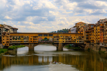 Fototapeta premium Ponte Vecchio - Florence, Italy