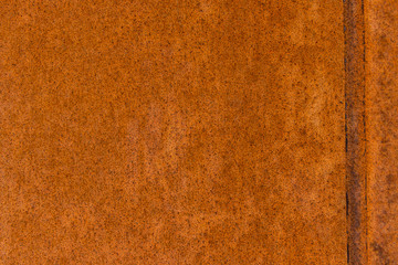 Fototapeta premium Orange Rusty metal background texture