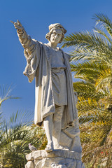 Monument to Christopher Columbus in Santa Margherita Ligure
