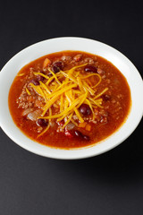 Chili con carne. Mexican food. Mexican cuisine.