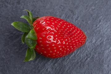 Beautiful and delicious fresh strawberries