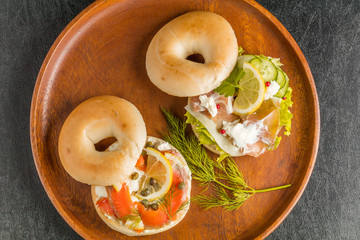 ベーグル　パン　 Bagel Sandwich