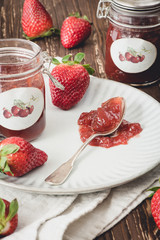 Erdbeermarmelade (selbstgemacht)