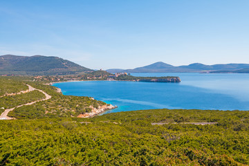 Fototapeta premium Amazing coast in the sun, Sardinia, Italy