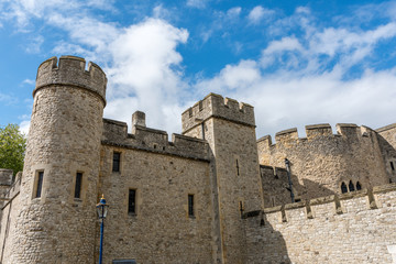 Fototapeta na wymiar Tower of London Close up