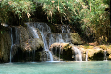 Laos L uang Prabang waterfall