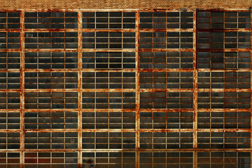 Abandoned Industrial Factory Windows