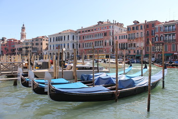 Fototapeta na wymiar Beautiful Venice in spring, Italy