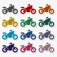 Sport bike illustration