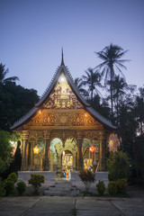 LAOS LUANG PRABANG WAT CHOUM KHONG
