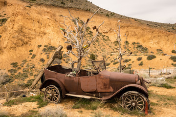 Virginia City in Nevada was center of gold and silver rush