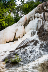 Les thermes Bagni di San Filippo en Toscane