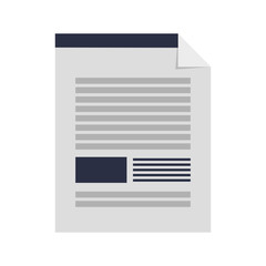 paper document icon image vector illustration design 