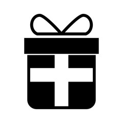 gift box present icon vector illustration design