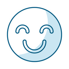 happy face isolated icon vector illustration design