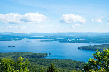 Fototapeta na wymiar Idyllic Lake Winnipesaukee, Maine, USA