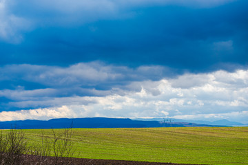 Springtime view