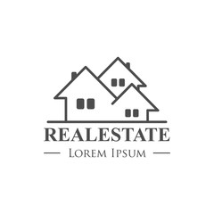 real estate vector logo