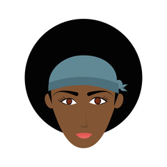 young pretty woman icon image vector illustration design 