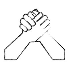 Teamwork abstract symbol icon vector illustration graphic design