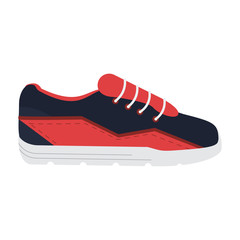 sport sneakers icon image vector illustration design 
