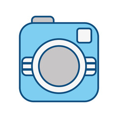 Shutter camera symbol icon vector illustration graphic design