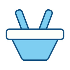 Shopping basket symbol