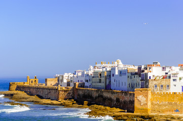 View of cityscpe of Essaouira in Morocco
