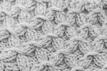 Hand Knitting Wool Pattern B Background